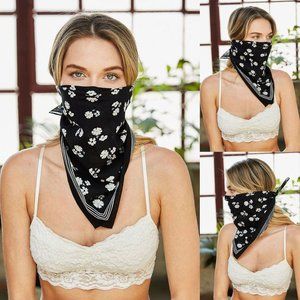 Dainty Floral Lightweight Bandana